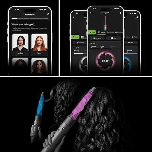 Многофункционална маша Dyson HS08 Airwrap id™ , Bluetooth®