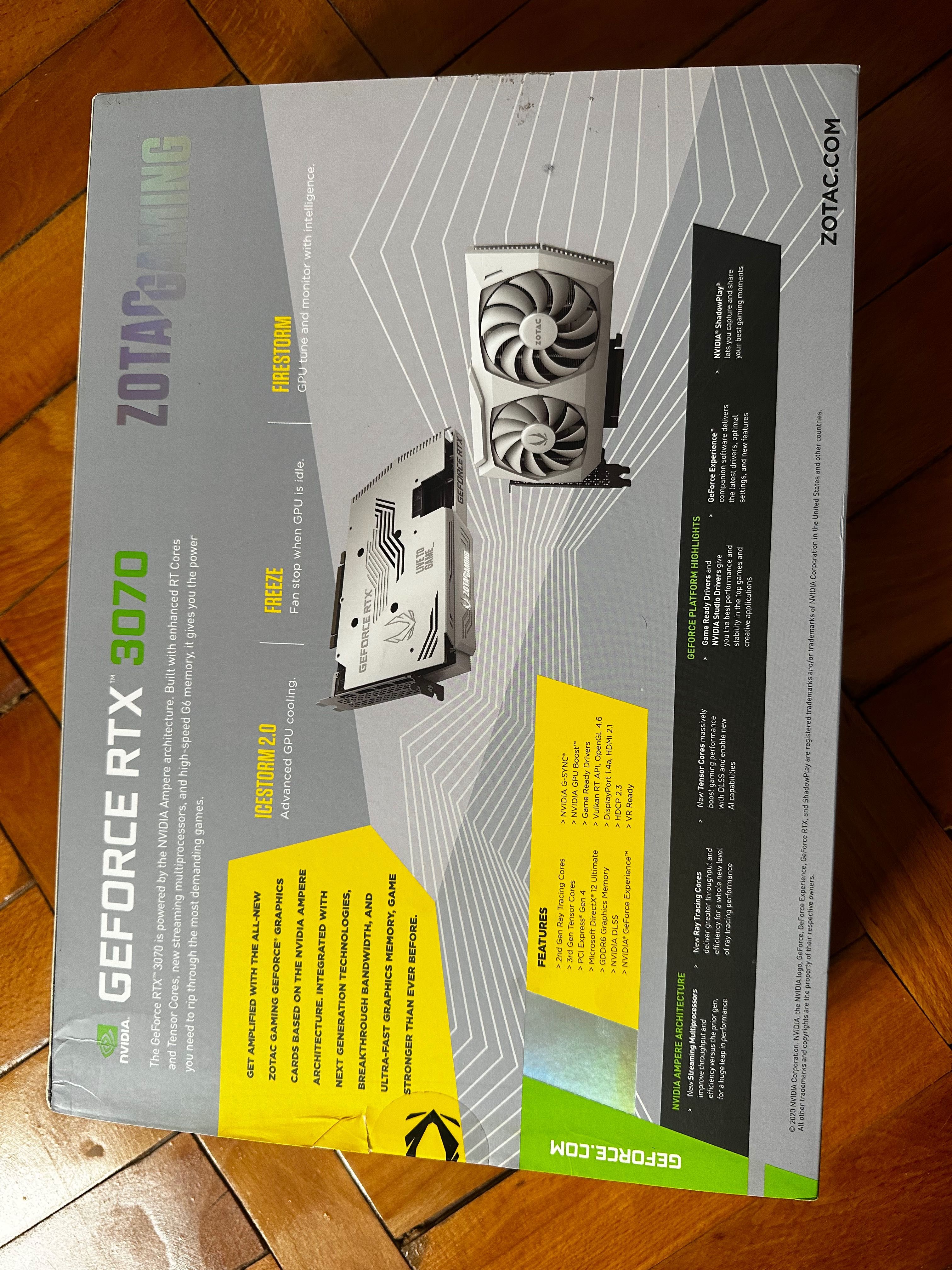 Rtx 3070 White Zotac OC