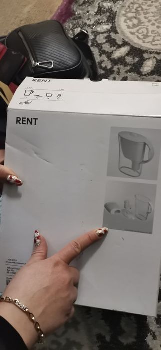 Кана с филтър за пречистване на вода