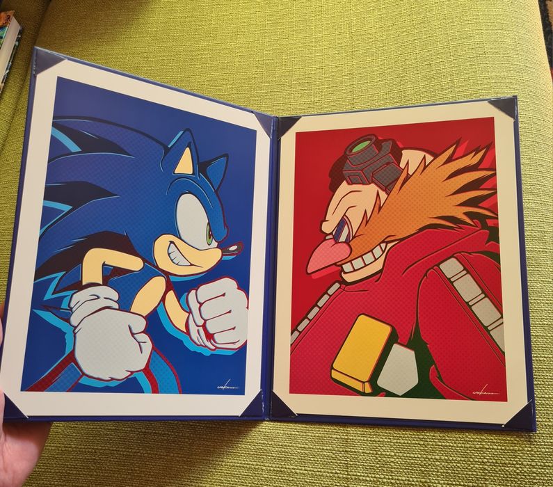 Sonic The Hedgehog Carte Encyclo-Speed-Ia Sega Nintendo