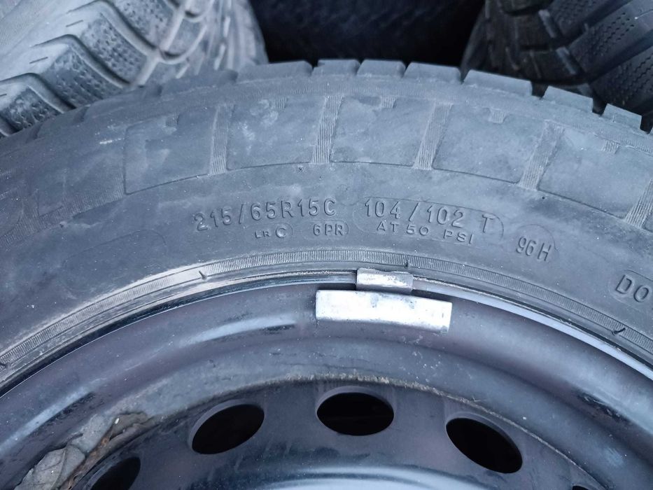 Jante Roti Ford Transit Cauciucuri Iarna 215 65 15C