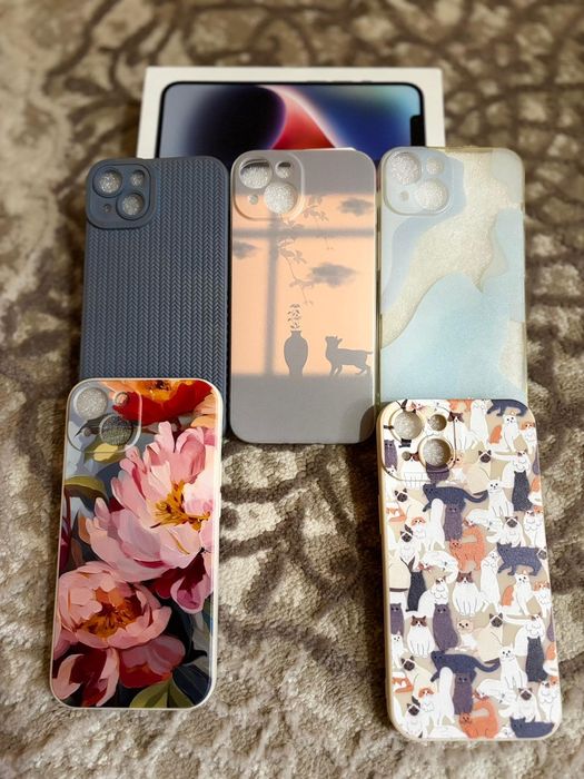 Vand iPhone 14, 128gb, impecabil, factura+ huse