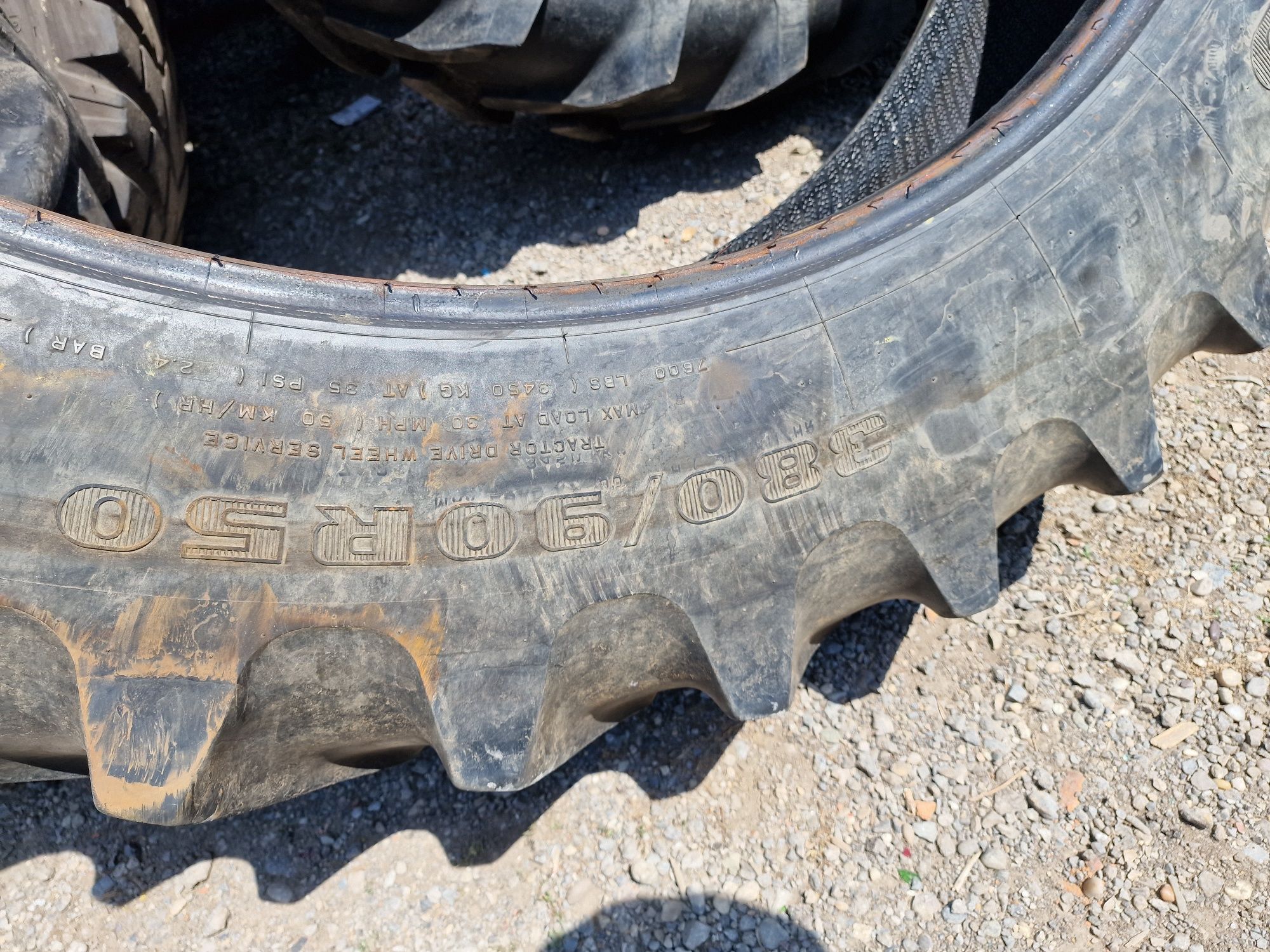 Anvelopă agricolă sh 380/90R50 marca Firestone