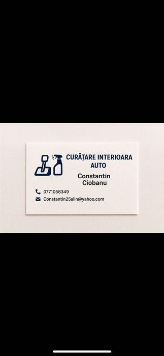 Spălare tapițeri auto