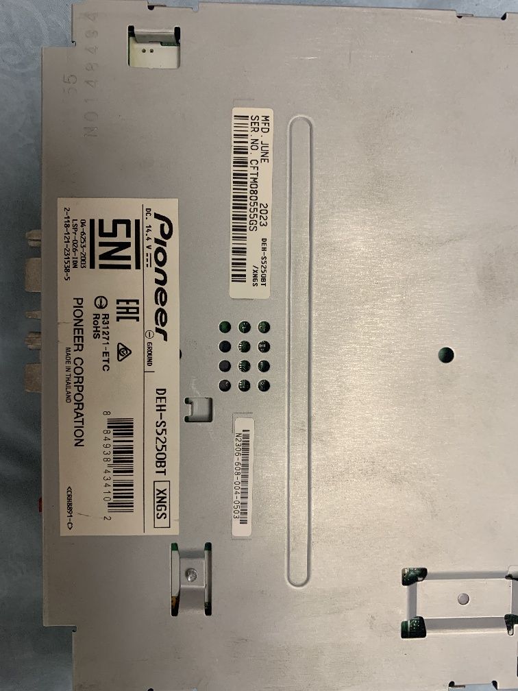 Pioneer DEH-S5250 ORIGINAL