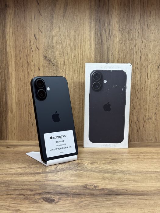  iPhone 16 256 gb | 100% | kapashev mobile