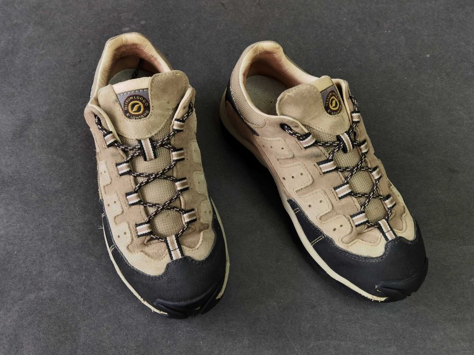 Bocanci piele  38 39 ghete munte copii SCARPA VIBRAM  ca Noi