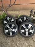 Jante Autec R17 5x108 +Cauciucuri M+S Noi