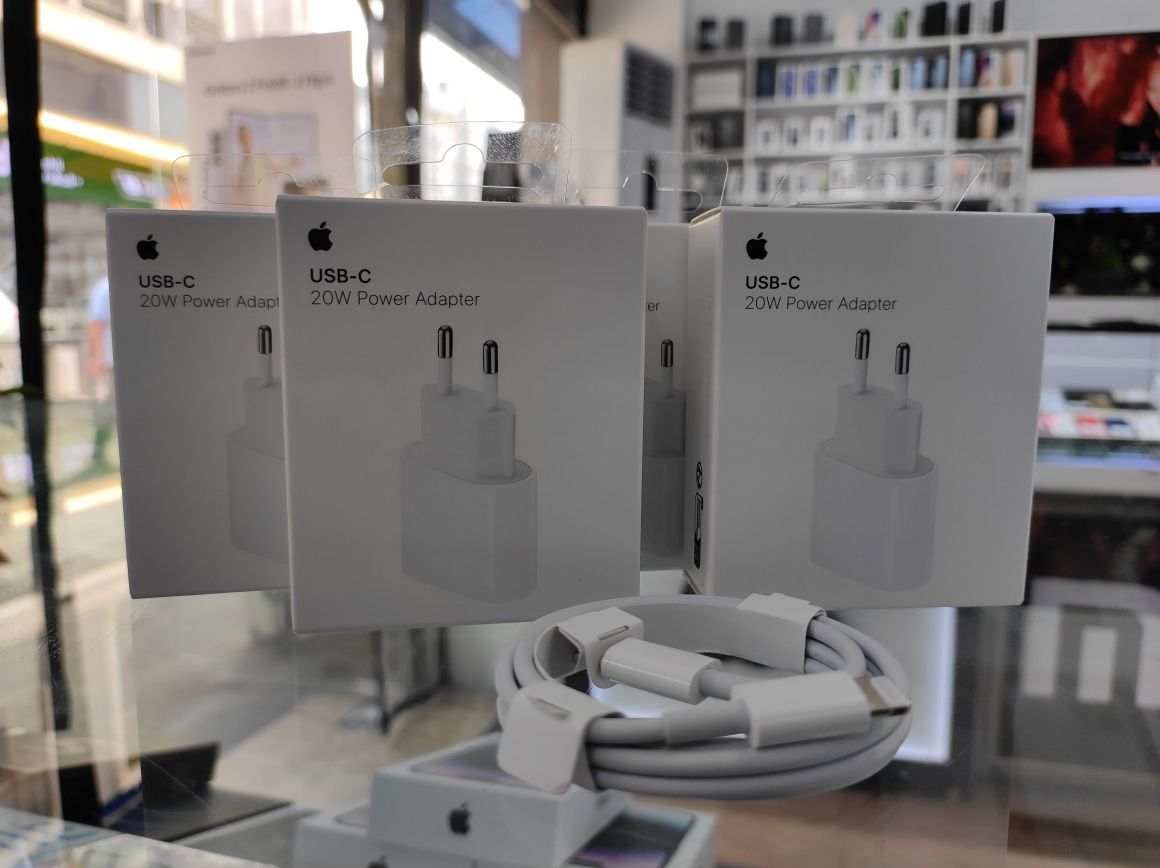 Apple 20w org adapter Samsung 25w org adapter блок питания