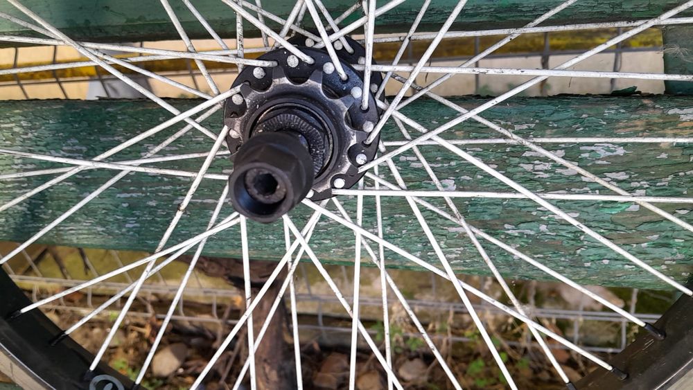 Set roti bicicleta bmx 20 inchi