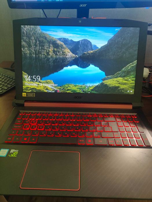 Лаптоп Acer Nitro 5 gaming 32GB RAM / NVMe / NVIDIA 4GB / Laptop