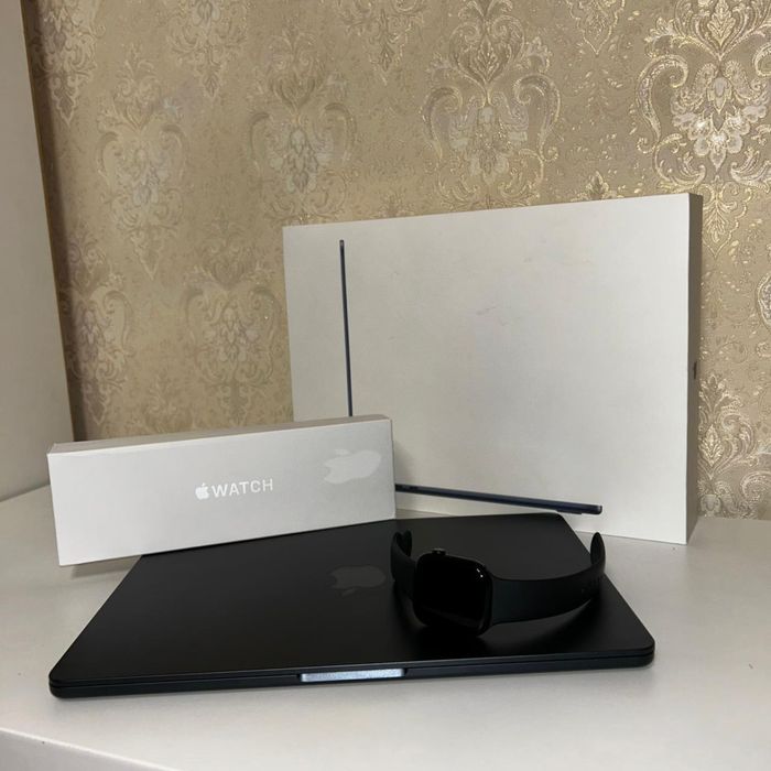 Продаю MacBook Air 13 M2 + Apple Watch Series 10 (46mm)
