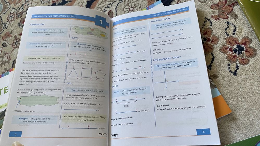 Продам книги для подготовки к ент(математика; геометрия; география)