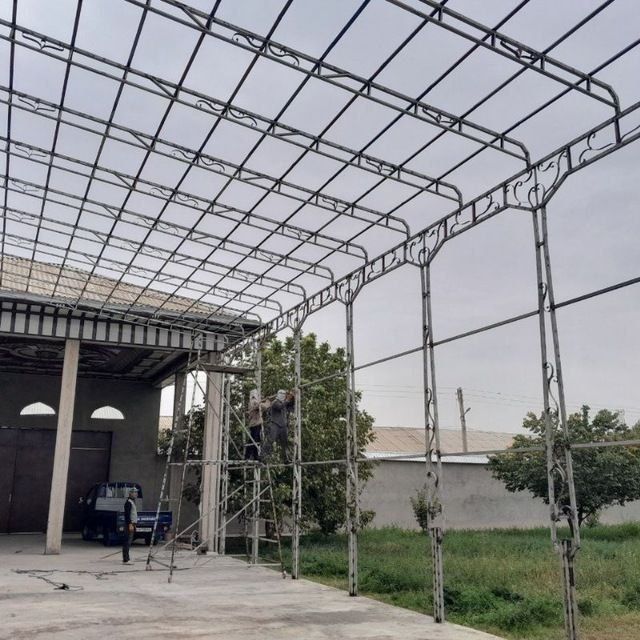 Kantiner matiryalidan tom NAVES qurish xizmati O'zbekiston bo'ylap