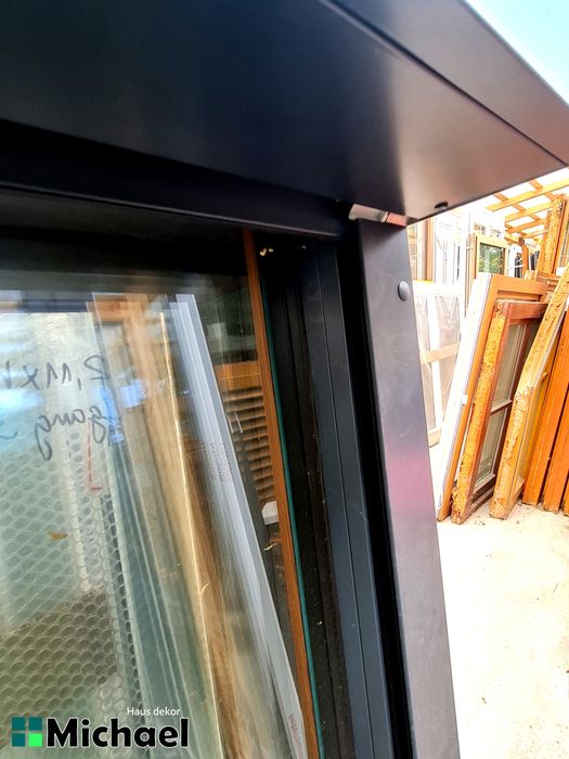 Tripan lemn,PANORAMIC ,  2.18 x h 1.40 ,FIX,Internorm,Austria( XXXVI)