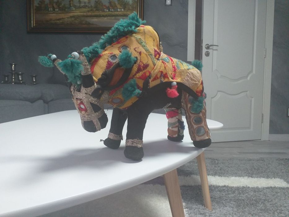 Стара детска играчка ръчна изработка ретро сувенир колекционерска