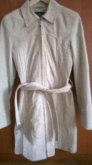 Palton piele intoarsa Naf Naf mas.S