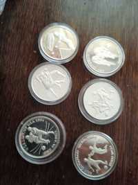 Сребро 193.08 грама, .925 проба - Лот 6 Юбилейни монети