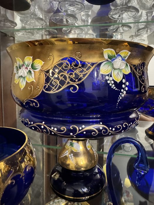 Богемский хрусталь (сервантное хранение! Ссср)