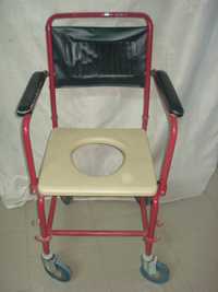Scaun Fotoliu Rulant cu WC si talpi  pentru persoane cu handicap