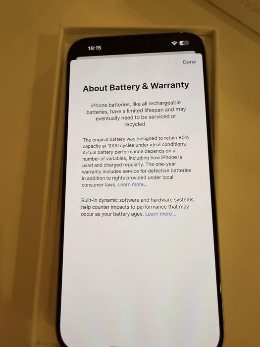 I phone 15 pro max 1TB