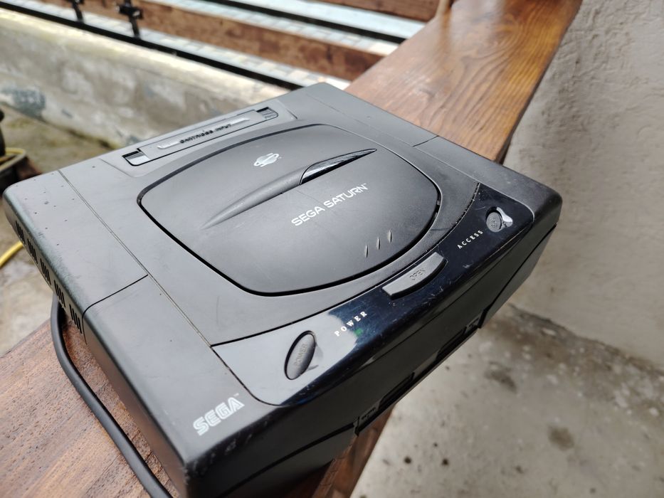 Consola vintage Sega Saturn