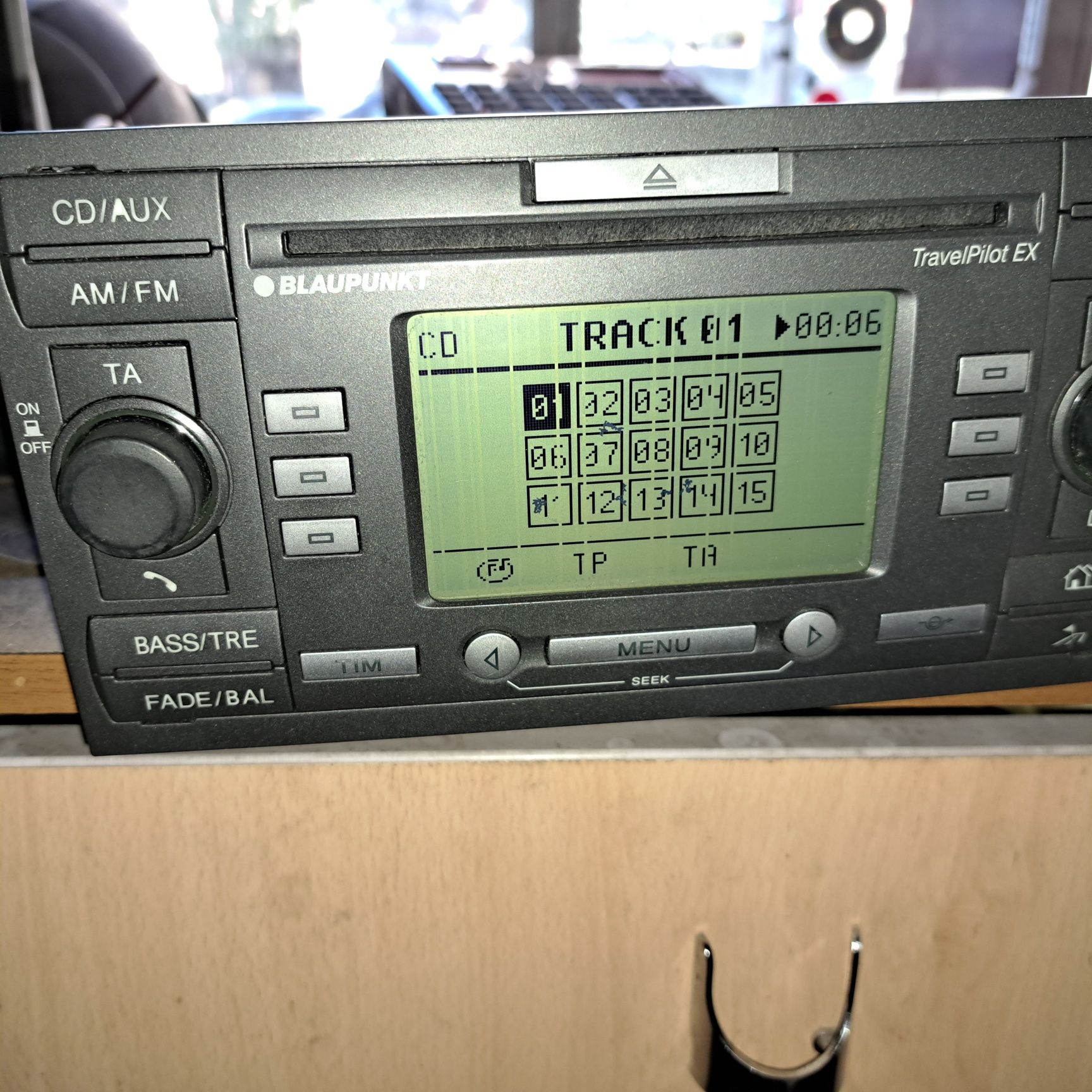 Оригинално радио за Форд  Blaupunkt радио Cd/Navigacia.Focus 6000 CD