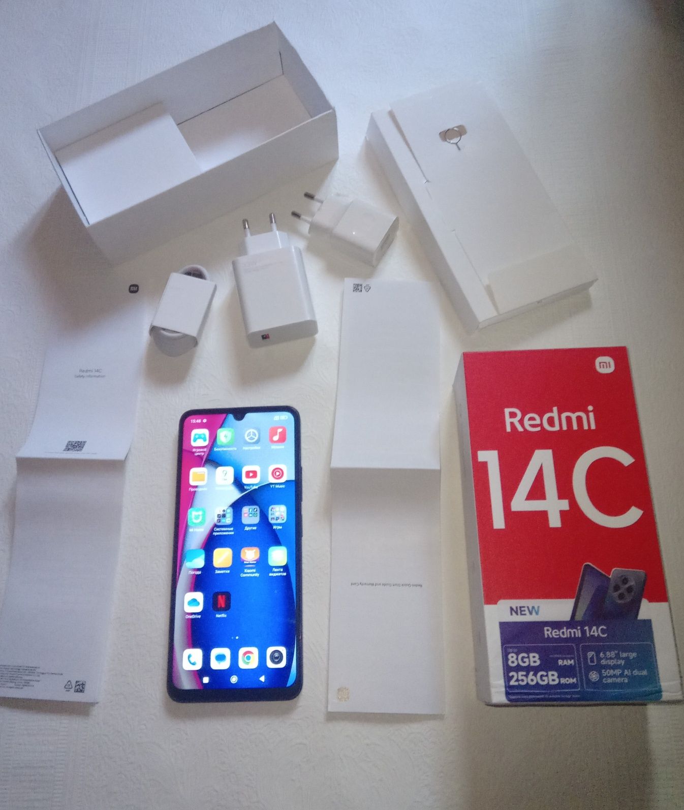 Redmi 14C 2024г 16+256гб новый