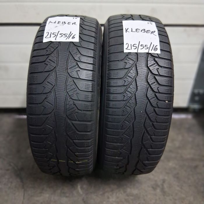 2×215/55/16 M+S.KLEBER.Stare excelenta.