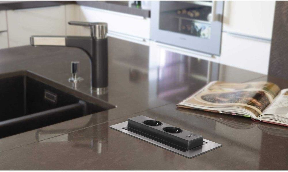 Evoline 927-1 Priza incorporabila in blat bucatarie