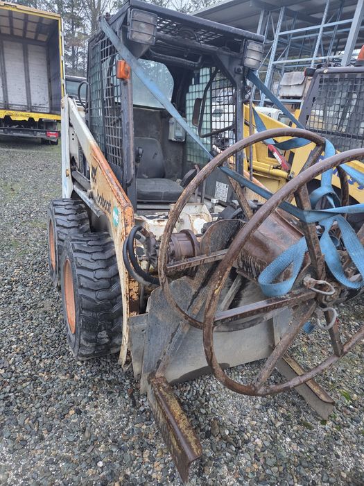 Bob cat 753 cu tambur pt cabluri electrice