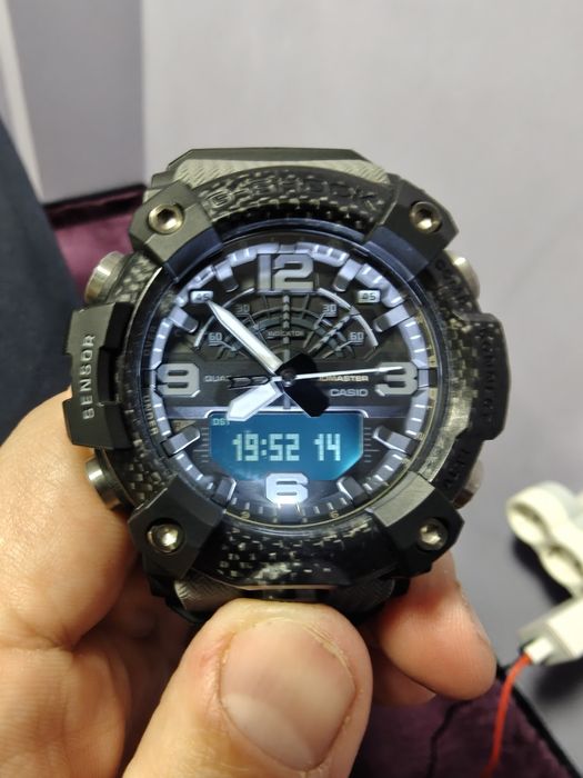 Часовник Casio G-Shock Mudmaster GG-B100-1B с каишка на GG-B100-8A