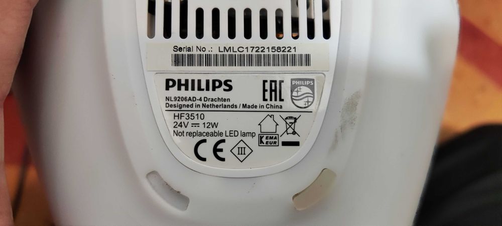 Radio FM cu ceas Philips HF3510 LED Wake-up light Lampa Alarma