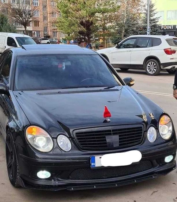 преден лип спойлер за мерцедес / mercedes дифузьор