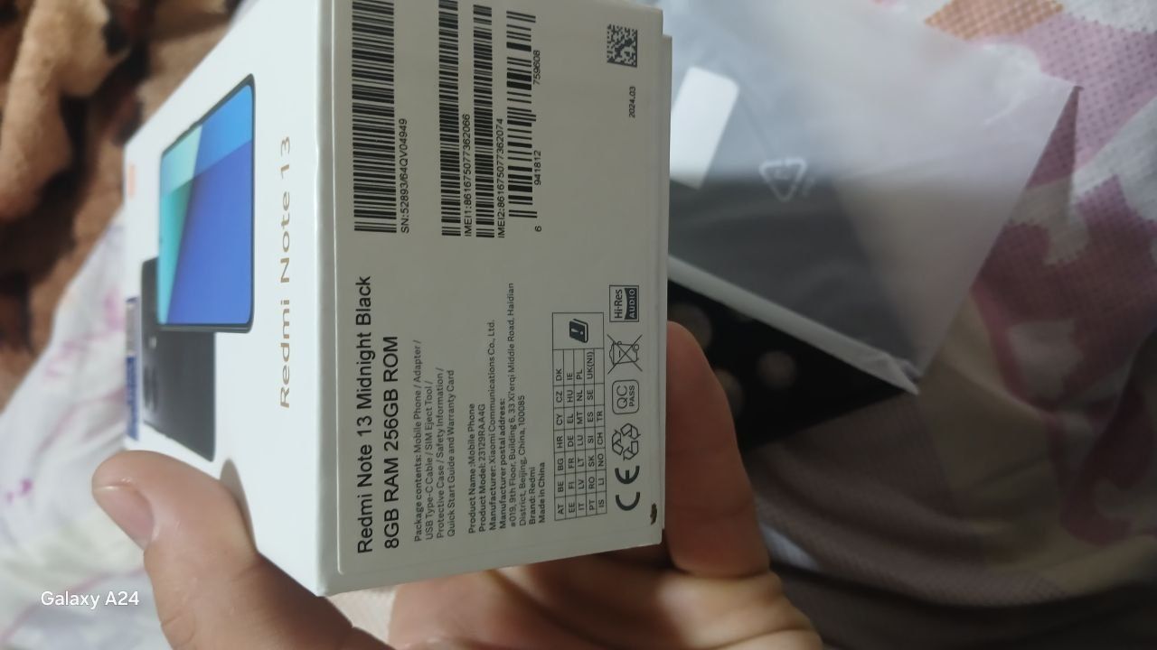Redmi note 13 bor