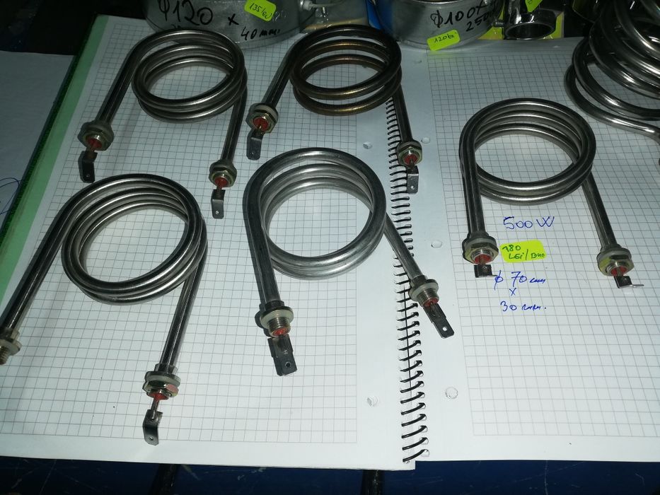 Rezistenta incalzire apa aer ulei