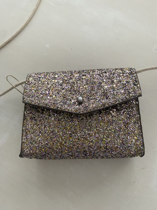 Posetuta ZARA cu glitter pt fetite , noua