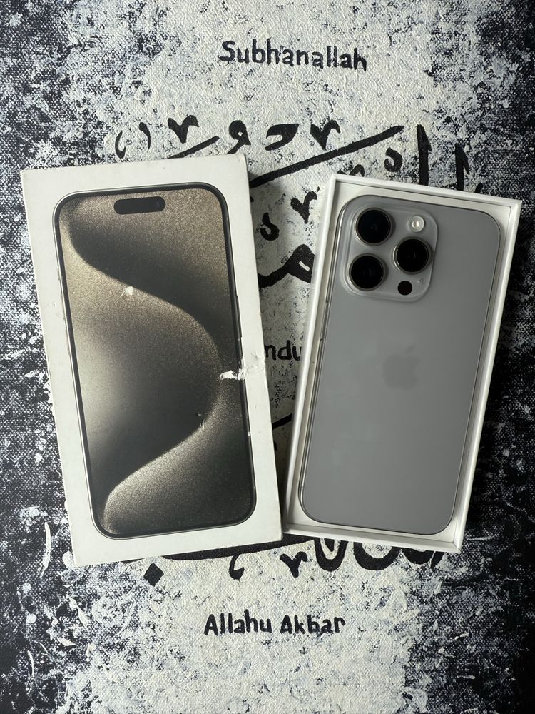 iPhone 15 Pro 256Gb Natural Titan Akk: 88% Kelwamiz