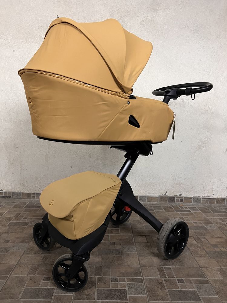 Stokke Xplory X Golden Yellow плюс аксесоари