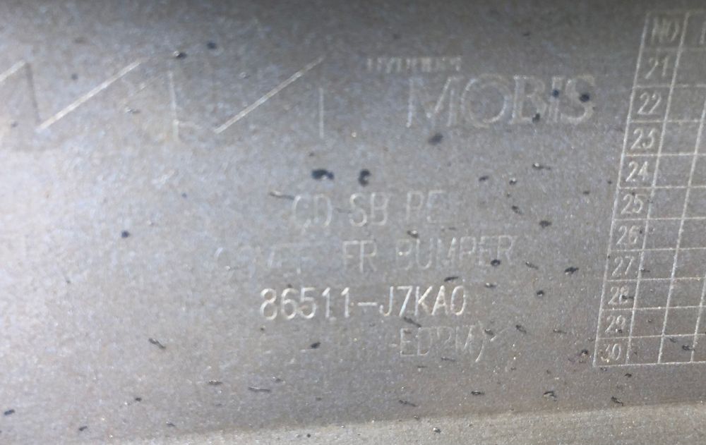 Броня предна брони Киа Сиид Kia Ceed 3 GT-Line фейс