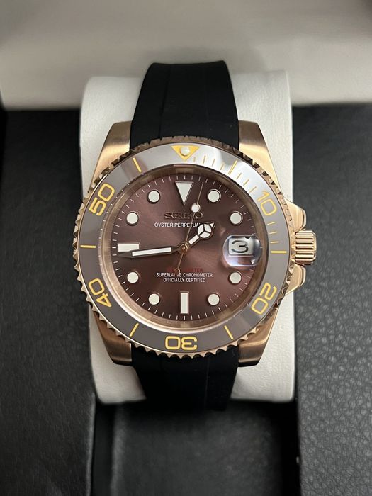 Автоматичен Часовник Seiko  Yacht Master V2 Custom Mod