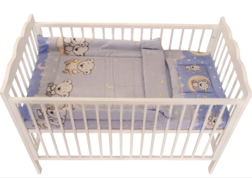 Lenjerie MyKids Bear On Moon Blue