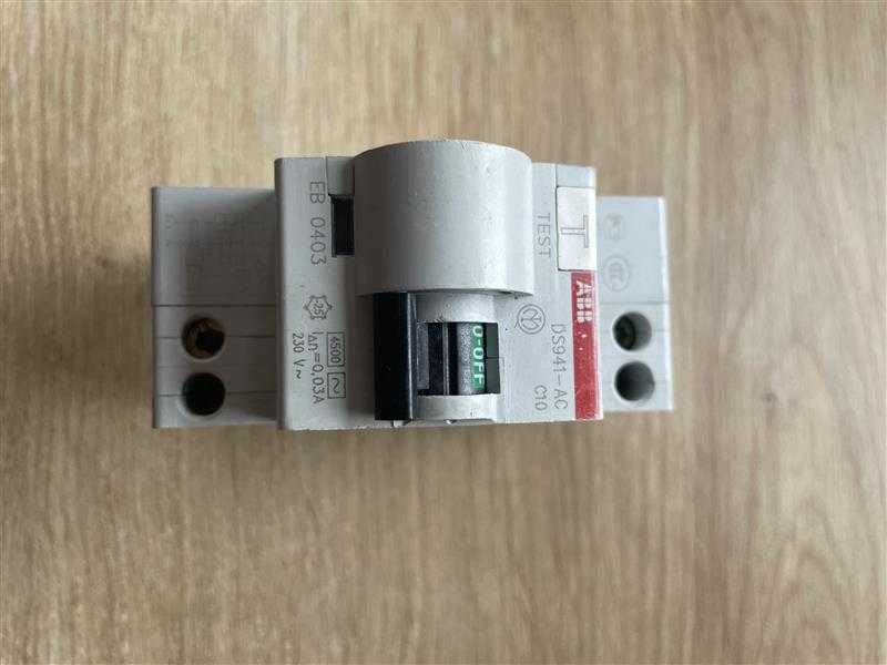 Siguranta diferentiala ABB 1P+N 10A 6kA 30mA