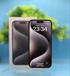 ПЕРФЕКТЕН!!! Apple iPhone 15 Pro, 128GB, 5G, Black Titanium