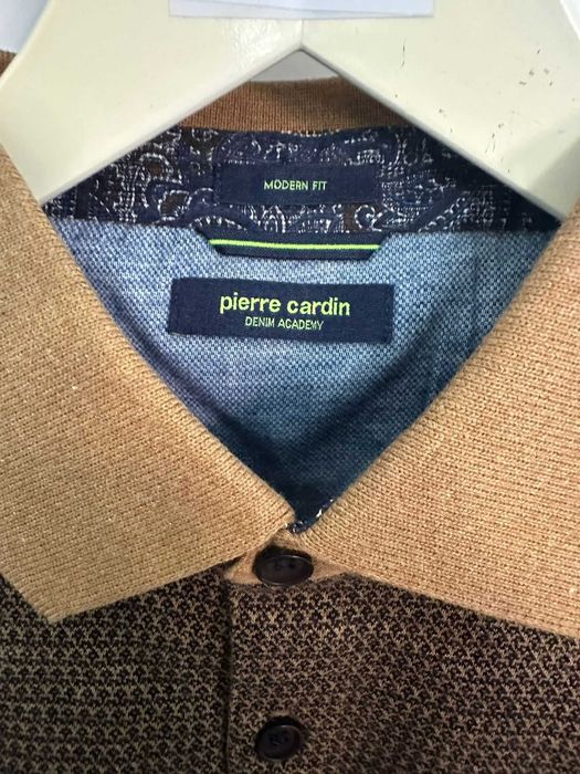 Bluza Polo Pierre Cardin, Denim Academy, Maro, Diferite Marimi -A-