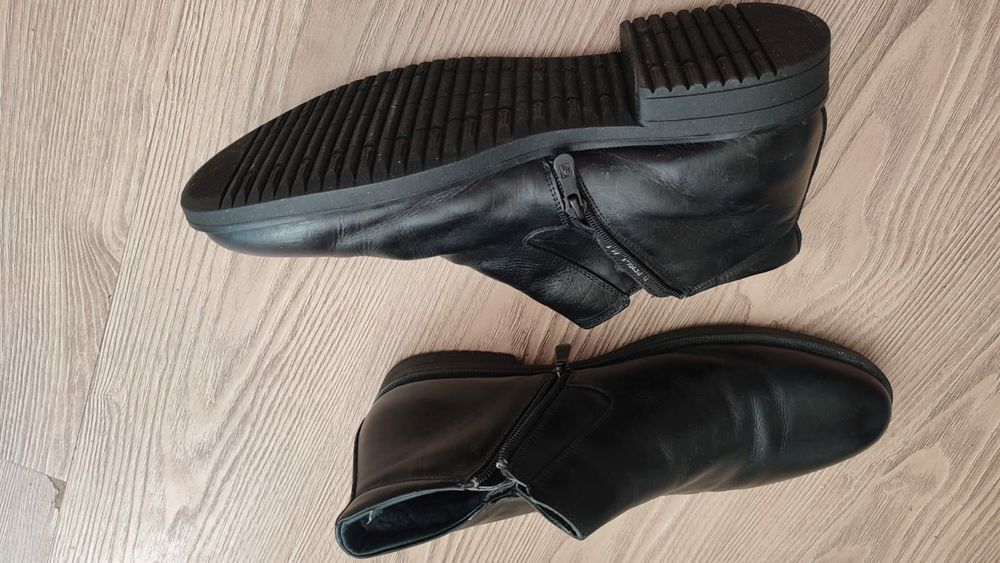 Caпоги мужские черные