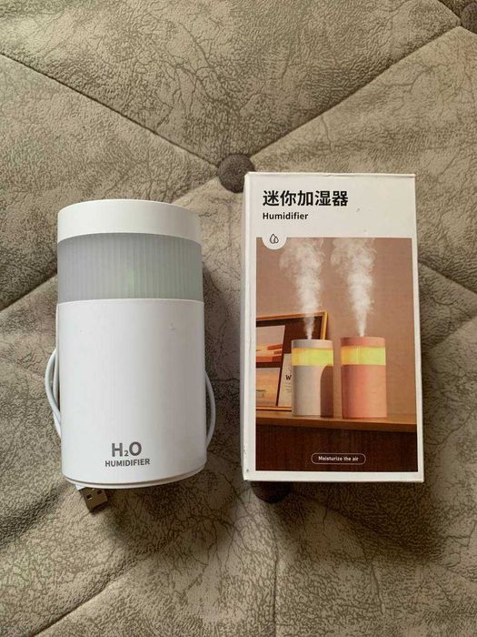 Увлажнитель воздуха H2O 300мл, компактный, USB