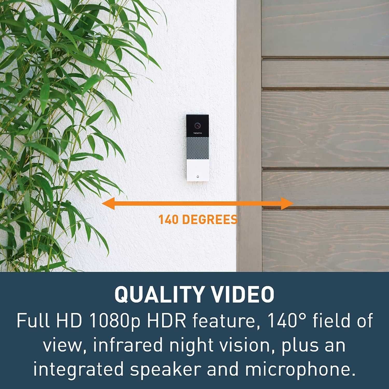 Sonerie video smart, WIFI, recunoastere faciala , 50% Reducere.