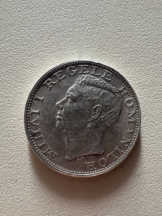Moneda 500 lei argint regele Mihai
