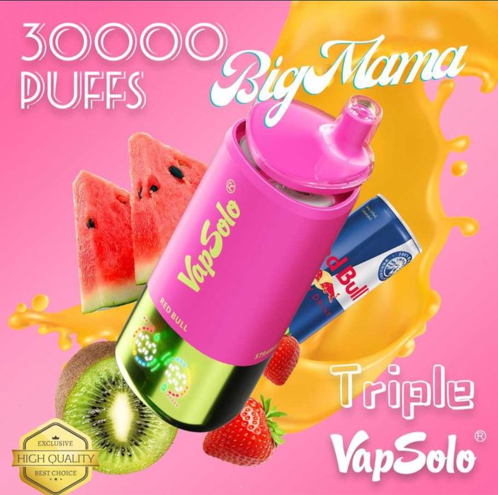 Vape VapSolo 30.000 puffs 1 cap rotativ